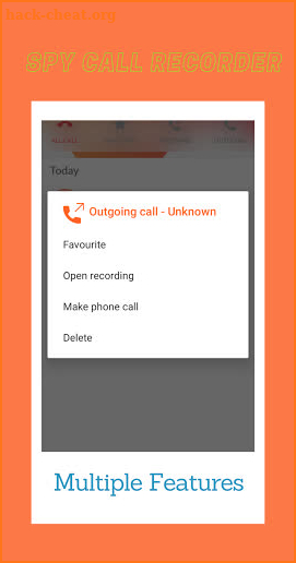 SPY Call Recorder- Auto call recording screenshot