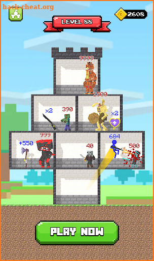 Stickman Tower: Hero Craft War screenshot