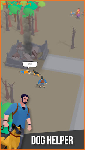 Survival after War. RPG idle screenshot