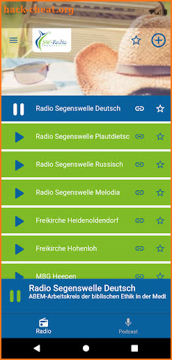 SW-Radio Segenswelle screenshot