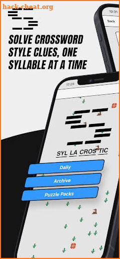 Syllacrostic Daily Word Puzzle screenshot