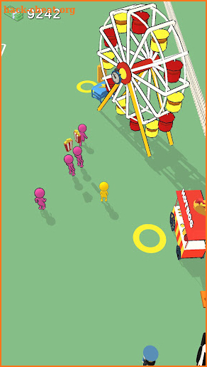 Theme Park Stickman Business screenshot