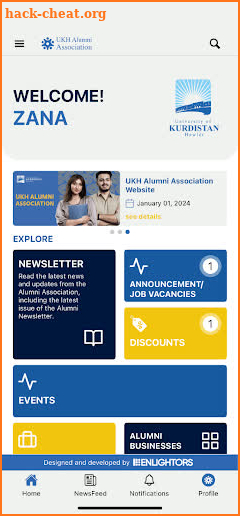 UKH Alumni Association screenshot