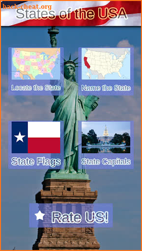 US States Quiz screenshot