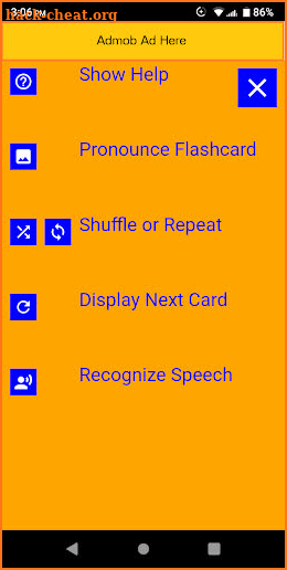 Verbal Flashcards screenshot