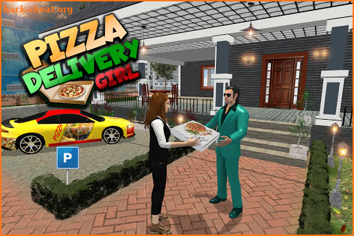 Virtual Pizza Delivery Girl City Simulator screenshot