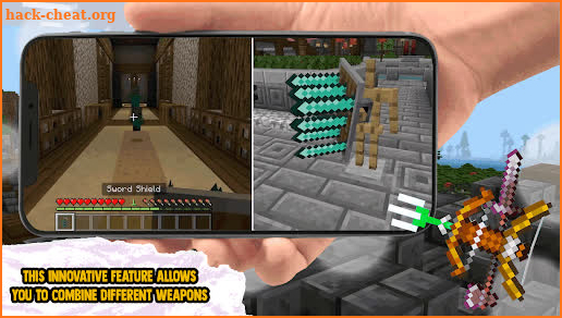Weapon Combiner Mod for MCPE screenshot