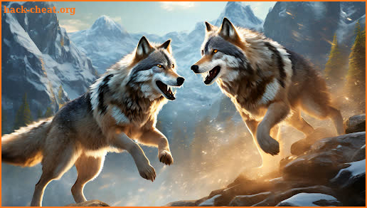 Wolf Simulator -  Animal World screenshot