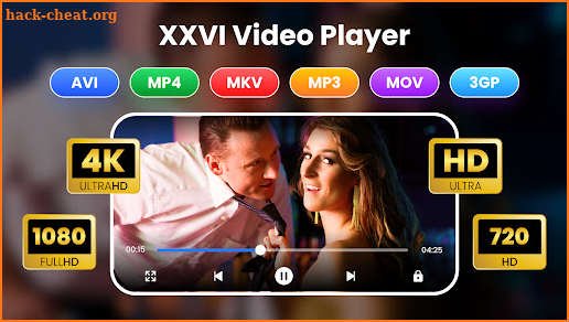 XXVI Video Player: All Format screenshot