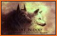 Black Wild Wolf Keyboard related image