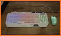 Black White Light Keyboard related image