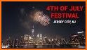 Jersey City 4th of July 50 Star Fire Show related image