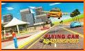 Flying Car Transport: Taxi Driving Games related image