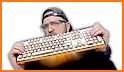 Classic Black White Keyboard related image