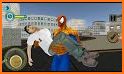 Spider Flying Hero: Amazing Gangster Rescue Story related image