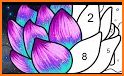 Color By Number -  Relaxing Free Coloring Book related image