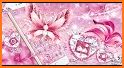Sparkling Rose Butterfly Keyboard Theme related image
