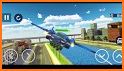Flying Car Transport: Taxi Driving Games related image