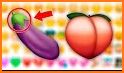 Flirty emoji : adult stickers - dirty emoji related image