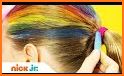 Coloring Horse Pony Hair Rainbow related image